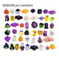 🎃 Lot de 24 jouets anti‑stress squishies Halloween | Citrouille, fantôme, chauve‑souris, TPR doux lavable, pour fêtes et récompenses