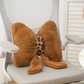 💋🐆 Coussin léopard à nœud – Imprimé sauvage, finition élégante, l’accessoire déco parfait pour un intérieur parisien chic, entre audace et féminité 🖤🎀