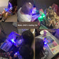 🔥Offre spéciale : 50 % de réduction !🔥 Mini lampes LED colorées pour les doigts – Lampes de poche lumineuses pour les fêtes avec élastique