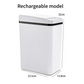 🗑️✨ Poubelle à détecteur de mouvement 49 L (13 gallons) – Ouverture automatique, mains‑libres, grande capacité, hygiène optimale, indispensable pour une cuisine moderne et bien rangée 🏠💧
