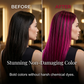 12 extensions de cheveux lisses à clips colorées