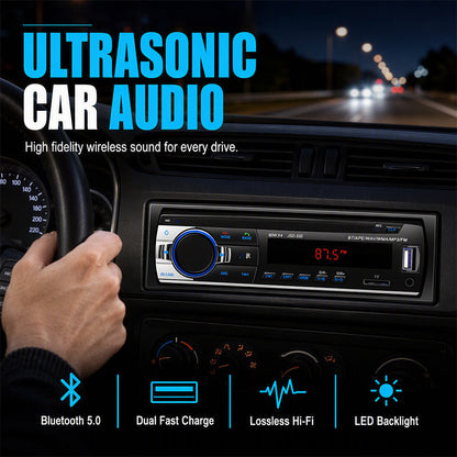 ⏳Offre limitée dans le temps : 50 % de réduction⏰Autoradio Bluetooth🚗🎵