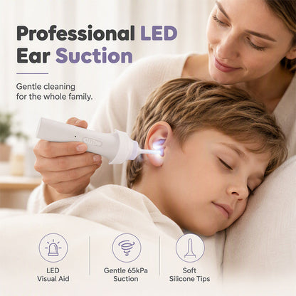 Nettoyeur d'oreilles à succion douce