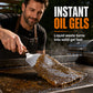 Solidifiant pour huile de friture pour gril et barbecue