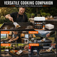 Solidifiant pour huile de friture pour gril et barbecue