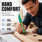 🛠️ Feutres à pointe longue de 20 mm pour le travail du bois – Stylos de marquage à base d'huile, imperméables et à séchage rapide, pour les endroits difficiles d'accès