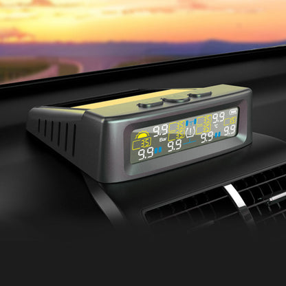 Moniteur de pression des pneus solaire