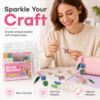 Kit de loisirs créatifs DIY en plastique rétractable