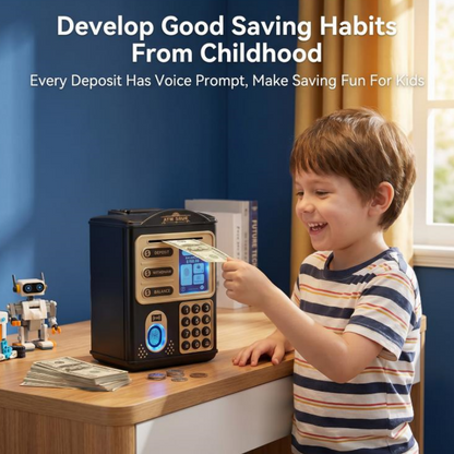 Tirelire automatique pour enfants avec code