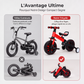 Tricycle draisienne pour enfants 3 en 1