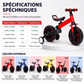 Tricycle draisienne pour enfants 3 en 1
