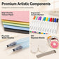 Kit de peinture en mousse gonflante pour enfants