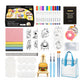 Kit de peinture en mousse gonflante pour enfants