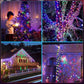 Guirlandes lumineuses décoratives solaires