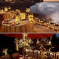 Guirlandes lumineuses décoratives solaires