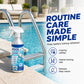 Spray nettoyant pour équipements et accessoires de piscine