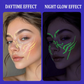 Autocollants de tatouage lumineux pour le visage d'Halloween