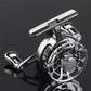 Moulinet de pêche léger en métal avec double bras oscillant