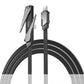 Câble de charge rapide 2 en 1 avec support pour téléphone