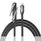 Câble de charge rapide 2 en 1 avec support pour téléphone
