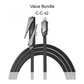 Câble de charge rapide 2 en 1 avec support pour téléphone