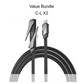 Câble de charge rapide 2 en 1 avec support pour téléphone