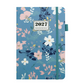 Agenda hebdomadaire élégant à motif floral pour l'année 2027