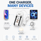 Station de recharge de bureau USB multipor