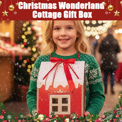 Coffret cadeau chalet féerique de Noël
