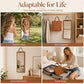 🥳 2026 NOUVELLE ARRIVÉE 🥳💞 +50K VENDUS ! 🔥 -50% !  Miroir Pleine Longueur Pliable Portable — Léger et Compact, Reflet Net, Sans Encombrement, Idéal Chambre, Appartement et Voyages ✨