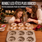 Moule à mini gâteaux Bundt antiadhésif à multiples cavités