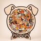 Puzzle en bois à empiler en forme d'animaux
