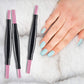 Stylo polissoir à ongles double tête en quartz
