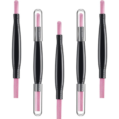 Stylo polissoir à ongles double tête en quartz