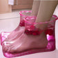 👣💆‍♀️ Chaussures de bain de massage – Lot de 2, semelle antidérapante, points de massage, un confort immédiat à la maison comme sous la douche 🛁✨