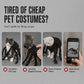 Déguisement d’araignée pour animal d’Halloween, peluche effrayante, tenue de transformation pour chien et chat