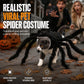 Déguisement d’araignée pour animal d’Halloween, peluche effrayante, tenue de transformation pour chien et chat