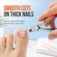 Coupe-ongles incarnés en acier inoxydable