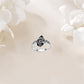 Bague bohème vintage à motif floral et vigne