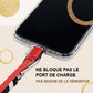 Cordons de téléphone universels en nylon avec écusson sur le corps
