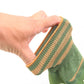 Gants de travail enduits de caoutchouc avec poignet tricoté