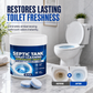 Comprimés effervescents pour le nettoyage des toilettes, sans danger pour les fosses septiques