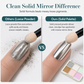 💅✨ Poudre pour ongles chromée unie 6 couleurs – Effet miroir métallique à appliquer par frottement