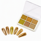 💅✨ Poudre pour ongles chromée unie 6 couleurs – Effet miroir métallique à appliquer par frottement