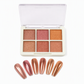 💅✨ Poudre pour ongles chromée unie 6 couleurs – Effet miroir métallique à appliquer par frottement