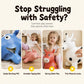 Girafe mignonne en forme d'animal sauteur pour enfants