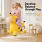 Girafe mignonne en forme d'animal sauteur pour enfants