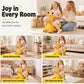 Girafe mignonne en forme d'animal sauteur pour enfants