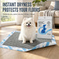 Tapis absorbants épais au charbon actif pour chiens et chats