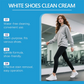 Crème nettoyante sans eau pour chaussures blanches